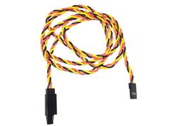 100cm (JR) with hook 22AWG Twisted Servo Lead Extention (1pcs) [9992000031-0]